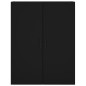 vidaXL Armario de pared negro 69,5x34x90 cm vidaXL Armario de pared negro 69,5x34x90 cm