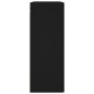 vidaXL Armario de pared negro 69,5x34x90 cm vidaXL Armario de pared negro 69,5x34x90 cm