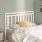 vidaXL Cabecero de cama madera maciza de pino blanco 166x4x100 cm vidaXL Cabecero de cama madera maciza de pino blanco 166x4x100 cm