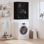 vidaXL Armario de pared negro 69,5x34x90 cm vidaXL Armario de pared negro 69,5x34x90 cm