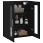 vidaXL Armario de pared negro 69,5x34x90 cm vidaXL Armario de pared negro 69,5x34x90 cm