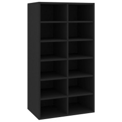 vidaXL Mueble zapatero de madera contrachapada blanco 54x34x100,5 cm