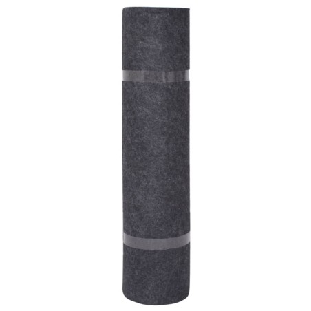 vidaXL Alfombra para eventos estriada gris antracita 1,2x20 m