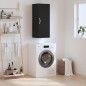 vidaXL Armario de pared negro 34,5x34x90 cm vidaXL Armario de pared negro 34,5x34x90 cm