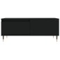 vidaXL Mesa de centro madera contrachapada negro 90x50x36,5 cm vidaXL Mesa de centro madera contrachapada negro 90x50x36,5 cm