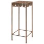 vidaXL Juego de soportes de planta 3 pzas estilo vintage metal oxidado vidaXL Juego de soportes de planta 3 pzas estilo vintage metal oxidado