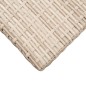 vidaXL Mesa de jardín de ratán sintético beige 110x60x67 cm vidaXL Mesa de jardín de ratán sintético beige 110x60x67 cm