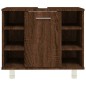 vidaXL Armario de baño madera contrachapada marrón roble 60x32x53,5 cm vidaXL Armario de baño madera contrachapada marrón roble 60x32x53,5 cm