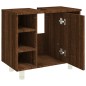 vidaXL Armario de baño madera contrachapada marrón roble 60x32x53,5 cm vidaXL Armario de baño madera contrachapada marrón roble 60x32x53,5 cm