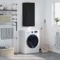 vidaXL Armario de pared negro 34,5x34x90 cm