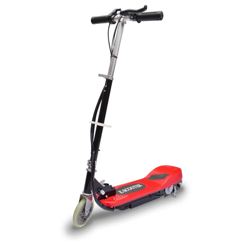 vidaXL Patinete eléctrico rojo 120 W vidaXL Patinete eléctrico rojo 120 W