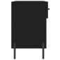 vidaXL Banco zapatero madera de ingeniería negro 102x35x55 cm vidaXL Banco zapatero madera de ingeniería negro 102x35x55 cm