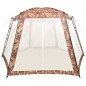 vidaXL Carpa para piscina de tela camuflaje 500x433x250 cm vidaXL Carpa para piscina de tela camuflaje 500x433x250 cm