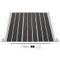 vidaXL Panel de valla WPC negro 180x186 cm vidaXL Panel de valla WPC negro 180x186 cm