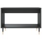 vidaXL Mesa de centro madera de ingeniería negra 60x50x40 cm vidaXL Mesa de centro madera de ingeniería negra 60x50x40 cm