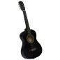 vidaXL Guitarra clásica principiante y niño con funda negro 1/2 34" vidaXL Guitarra clásica principiante y niño con funda negro 1/2 34"