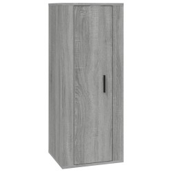 vidaXL Mueble para TV de pared gris Sonoma 40x34,5x100 cm