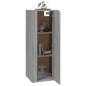 vidaXL Mueble para TV de pared gris Sonoma 40x34,5x100 cm