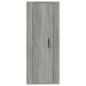 vidaXL Mueble para TV de pared gris Sonoma 40x34,5x100 cm