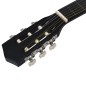 vidaXL Guitarra clásica principiante y niño con funda negro 1/2 34" vidaXL Guitarra clásica principiante y niño con funda negro 1/2 34"