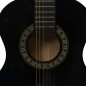 vidaXL Guitarra clásica principiante y niño con funda negro 1/2 34" vidaXL Guitarra clásica principiante y niño con funda negro 1/2 34"