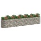 vidaXL Arriate de gaviones de hierro galvanizado 600x100x100 cm vidaXL Arriate de gaviones de hierro galvanizado 600x100x100 cm