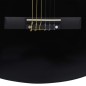 vidaXL Guitarra clásica principiante y niño con funda negro 1/2 34" vidaXL Guitarra clásica principiante y niño con funda negro 1/2 34"