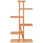 vidaXL Soporte para flores de madera maciza abeto 75x25x140,5 cm vidaXL Soporte para flores de madera maciza abeto 75x25x140,5 cm
