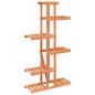 vidaXL Soporte para flores de madera maciza abeto 75x25x140,5 cm vidaXL Soporte para flores de madera maciza abeto 75x25x140,5 cm