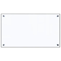 vidaXL Protector contra salpicaduras cocina vidrio templado 70x40 cm