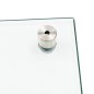 vidaXL Protector contra salpicaduras cocina vidrio templado 70x40 cm vidaXL Protector contra salpicaduras cocina vidrio templado 70x40 cm