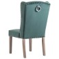 vidaXL Sillas de comedor 2 unidades terciopelo verde oscuro vidaXL Sillas de comedor 2 unidades terciopelo verde oscuro