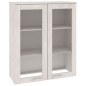 vidaXL Aparador superior HAMAR madera maciza pino blanco 85x35x100 cm vidaXL Aparador superior HAMAR madera maciza pino blanco 85x35x100 cm