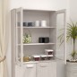vidaXL Aparador superior HAMAR madera maciza pino blanco 85x35x100 cm vidaXL Aparador superior HAMAR madera maciza pino blanco 85x35x100 cm