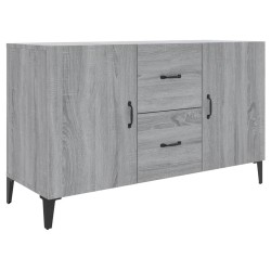 vidaXL Aparador de madera de ingeniería gris Sonoma 100x36x60 cm