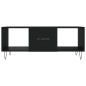 vidaXL Mesa de centro madera contrachapada negro 102x50x40 cm vidaXL Mesa de centro madera contrachapada negro 102x50x40 cm