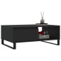 vidaXL Mesa de centro madera de ingeniería negro 90x60x35 cm vidaXL Mesa de centro madera de ingeniería negro 90x60x35 cm