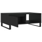 vidaXL Mesa de centro madera de ingeniería negro 90x60x35 cm vidaXL Mesa de centro madera de ingeniería negro 90x60x35 cm