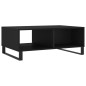 vidaXL Mesa de centro madera de ingeniería negro 90x60x35 cm vidaXL Mesa de centro madera de ingeniería negro 90x60x35 cm