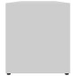 vidaXL Mueble para TV madera contrachapada blanco 120x34x37 cm
