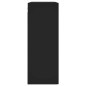 vidaXL Armario de pared madera de ingeniería negro 69,5x34x90 cm vidaXL Armario de pared madera de ingeniería negro 69,5x34x90 cm