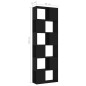 vidaXL Librería separador madera contrachapada negro 60x24x186 cm vidaXL Librería separador madera contrachapada negro 60x24x186 cm
