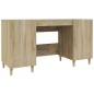 vidaXL Escritorio madera contrachapada roble Sonoma 140x50x75 cm vidaXL Escritorio madera contrachapada roble Sonoma 140x50x75 cm