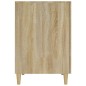 vidaXL Escritorio madera contrachapada roble Sonoma 140x50x75 cm vidaXL Escritorio madera contrachapada roble Sonoma 140x50x75 cm