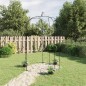 vidaXL Arco de jardín acero negro Ø180x255 cm vidaXL Arco de jardín acero negro Ø180x255 cm