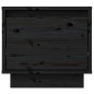 vidaXL Mesitas de noche 2 uds madera maciza de pino negro 35x34x32 cm vidaXL Mesitas de noche 2 uds madera maciza de pino negro 35x34x32 cm