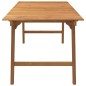 vidaXL Mesa de jardín madera maciza de acacia 200x90x75 cm vidaXL Mesa de jardín madera maciza de acacia 200x90x75 cm