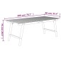 vidaXL Mesa de jardín madera maciza de acacia 200x90x75 cm vidaXL Mesa de jardín madera maciza de acacia 200x90x75 cm