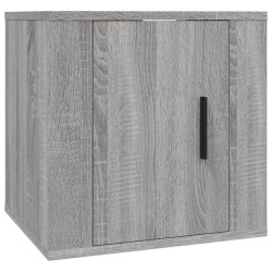 vidaXL Mueble para TV de pared gris Sonoma 40x34,5x40 cm
