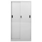 vidaXL Armario oficina puerta corredera acero gris claro 90x40x180 cm vidaXL Armario oficina puerta corredera acero gris claro 90x40x180 cm